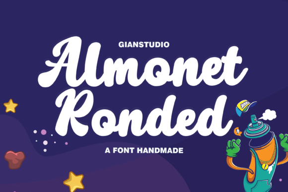 Almonet Ronded Font Poster 1