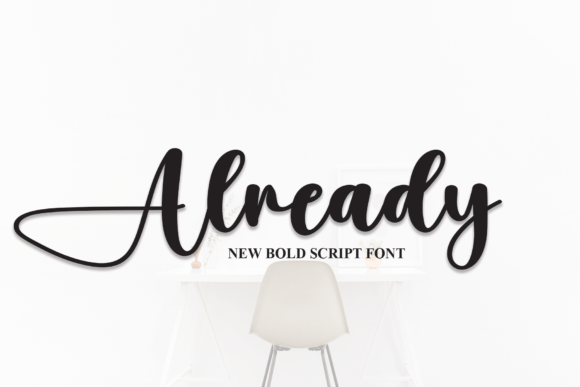Already Font Poster 1