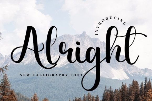 Alright Font