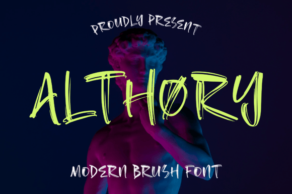 Althory Font Poster 1