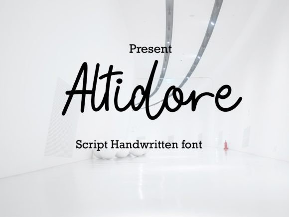 Altidore Font Poster 1