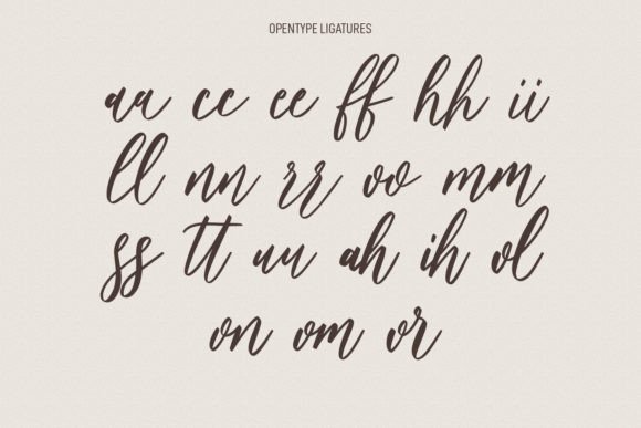 Aluna French Font Poster 9