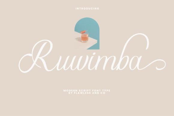 Alvenda Font Poster 7