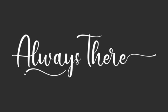 Always There Font Poster 1