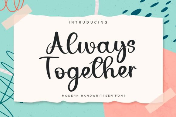 Always Together Font Poster 1
