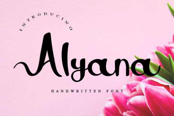 Alyana Font Poster 1