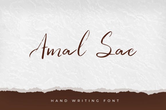 Amal Sae Font Poster 1