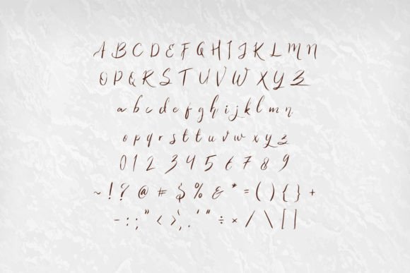Amal Sae Font Poster 2
