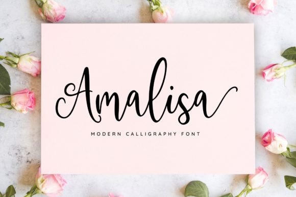 Amalisa Font Poster 1