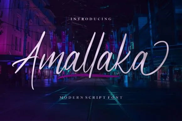 Amallaka Font Amallaka Font Poster 1
