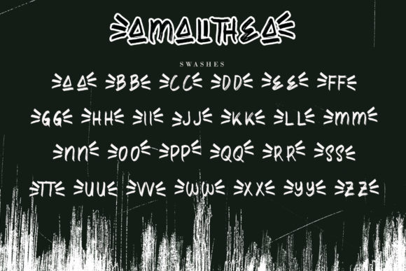 Amallthea Font Poster 8