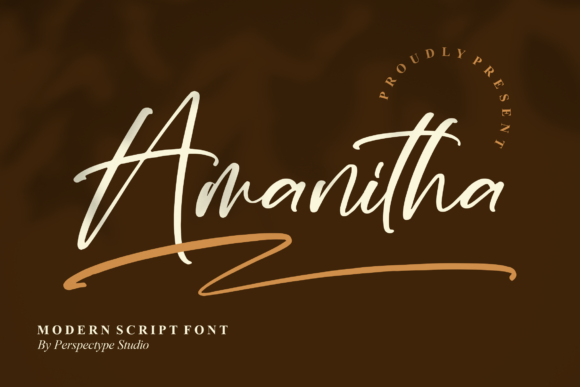 Amanitha Font Poster 1