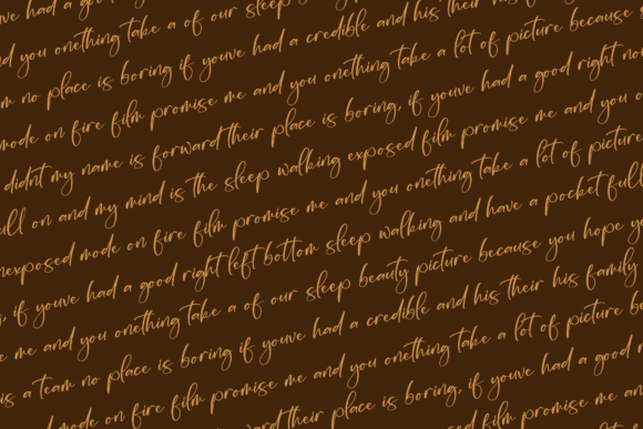 Amanitha Font Poster 8
