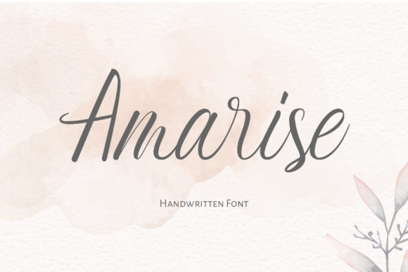 Amarise Font Poster 1