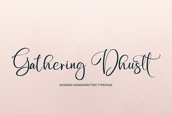 Amatyba Font Poster 6