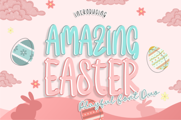 Amazing Easter Duo Font