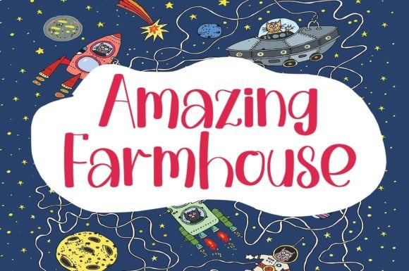 Amazing Farmhouse Font Poster 1