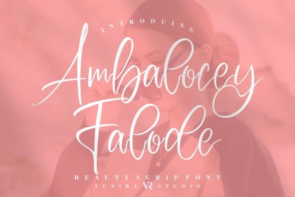 Ambalocey Falode Font Poster 1