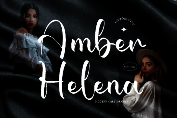 Amber Helena Font Poster 1