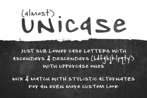 Ambition & Ink Font Poster 2