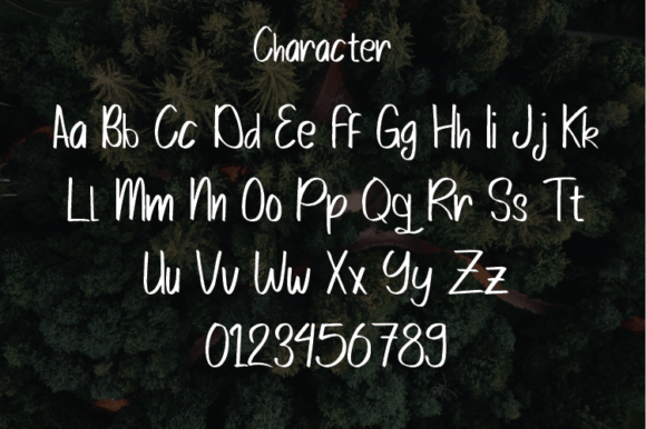 Ambyar Loro Font Poster 2