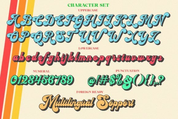 Amderais Font Poster 13
