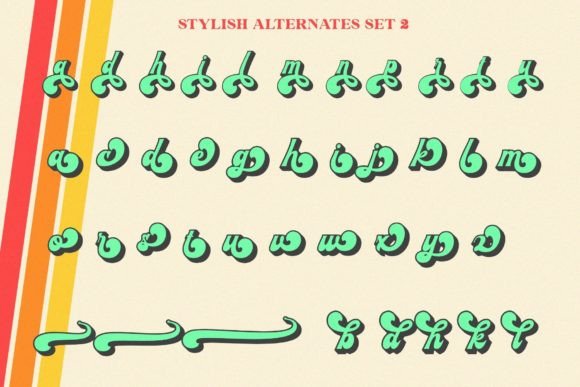 Amderais Font Poster 15