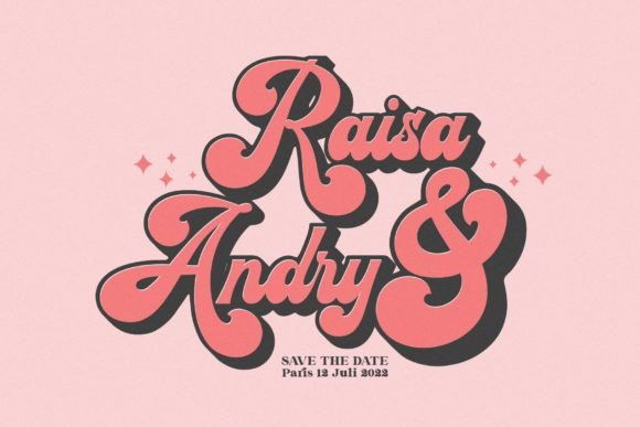 Amderais Font Poster 8