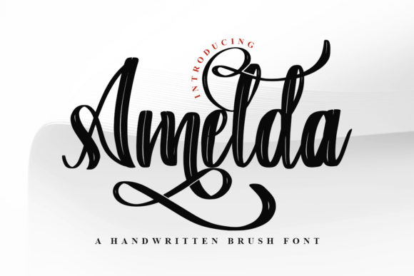 Amelda Font Poster 1