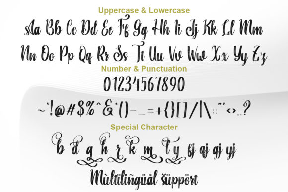 Amelda Font Poster 5