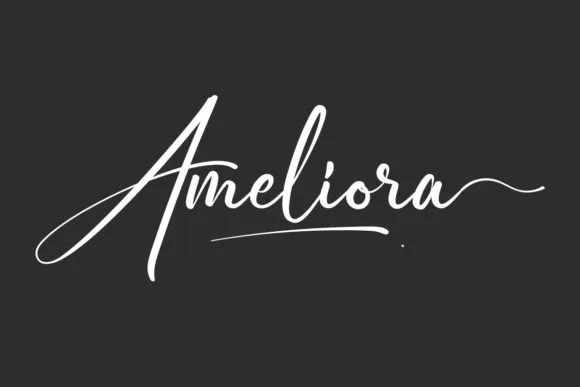 Ameliora Font Ameliora Font Poster 1