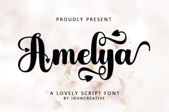 Amelya Font Poster 1