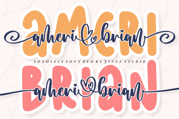Ameri Brian Font Ameri Brian Font Poster 1