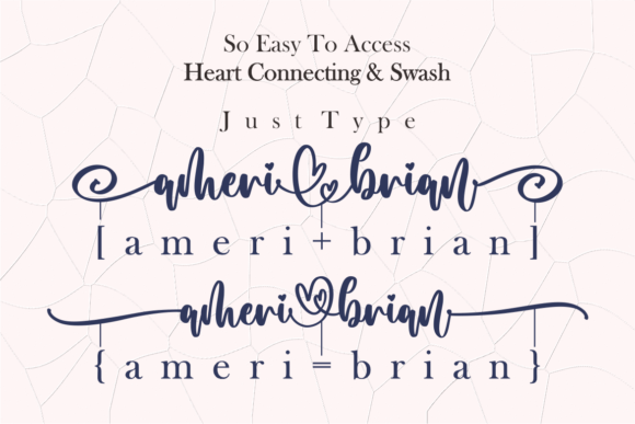 Ameri Brian Font Poster 2