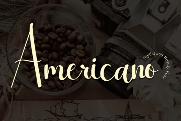 Americano Font Poster 1