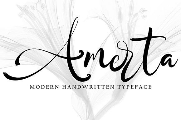 Amerta Font Poster 1