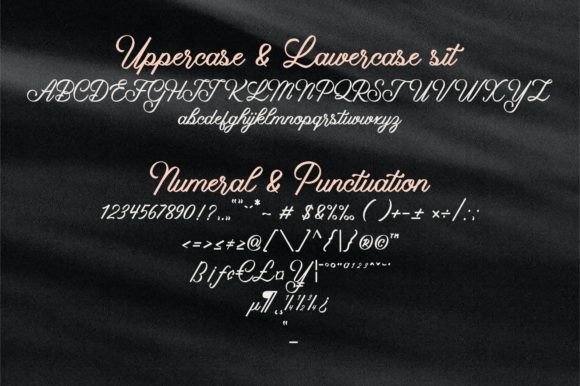 Ametha Louring Font Poster 8