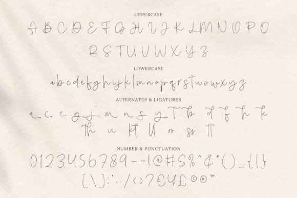 Amichan Font Poster 8