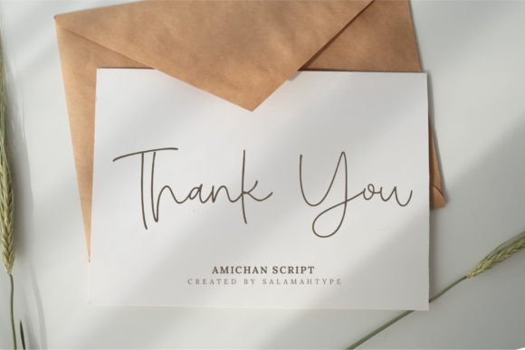 Amichan Font Poster 10
