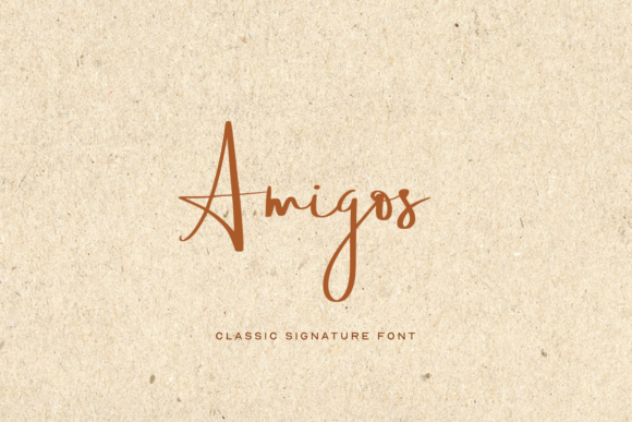 Amigos Font Amigos Font Poster 1