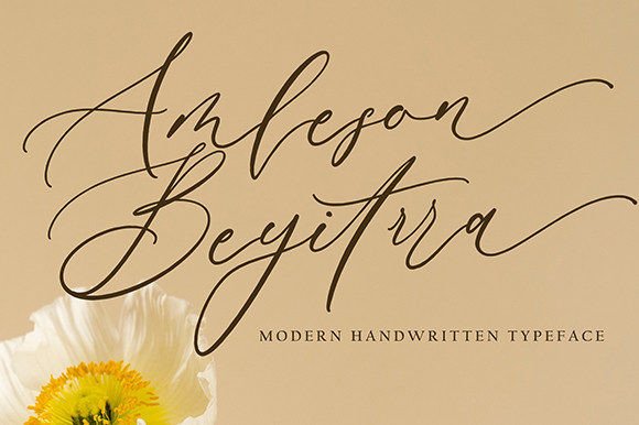 Amleson Beyitrra Font