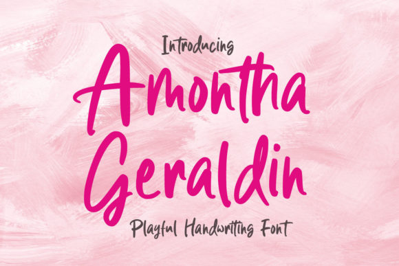 Amontha Geraldin Font