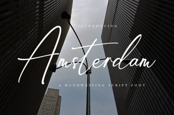 Amsterdam Font Poster 1