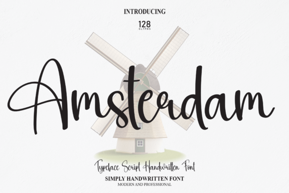 Amsterdam Font Poster 1