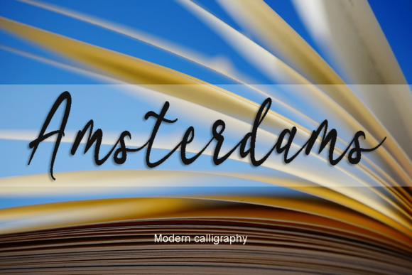 Amsterdams Font Poster 1