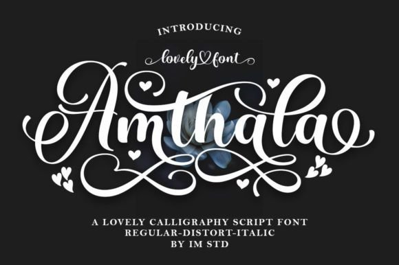 Amthala Font Poster 1