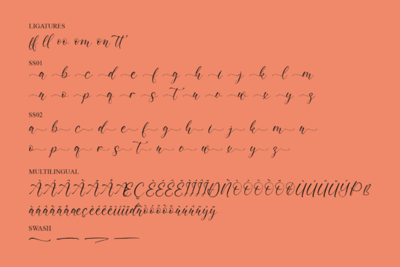 Amynda Ramond Font Poster 14