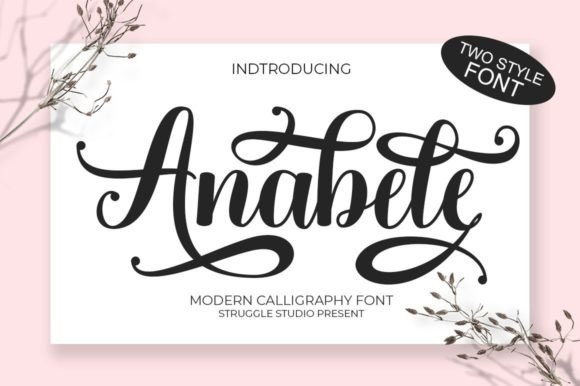 Anabele Font Poster 1