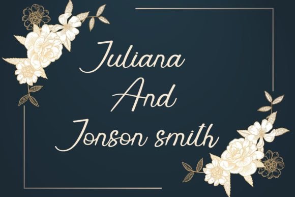 Anastasia Font Poster 4