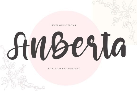 Anberta Font Poster 1